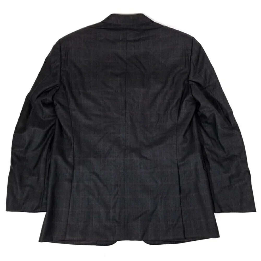 Ermenegildo Zegna 15 milmil 15 Luxe 100% Wool Blazer 3 Button Suit Jacket Men 44